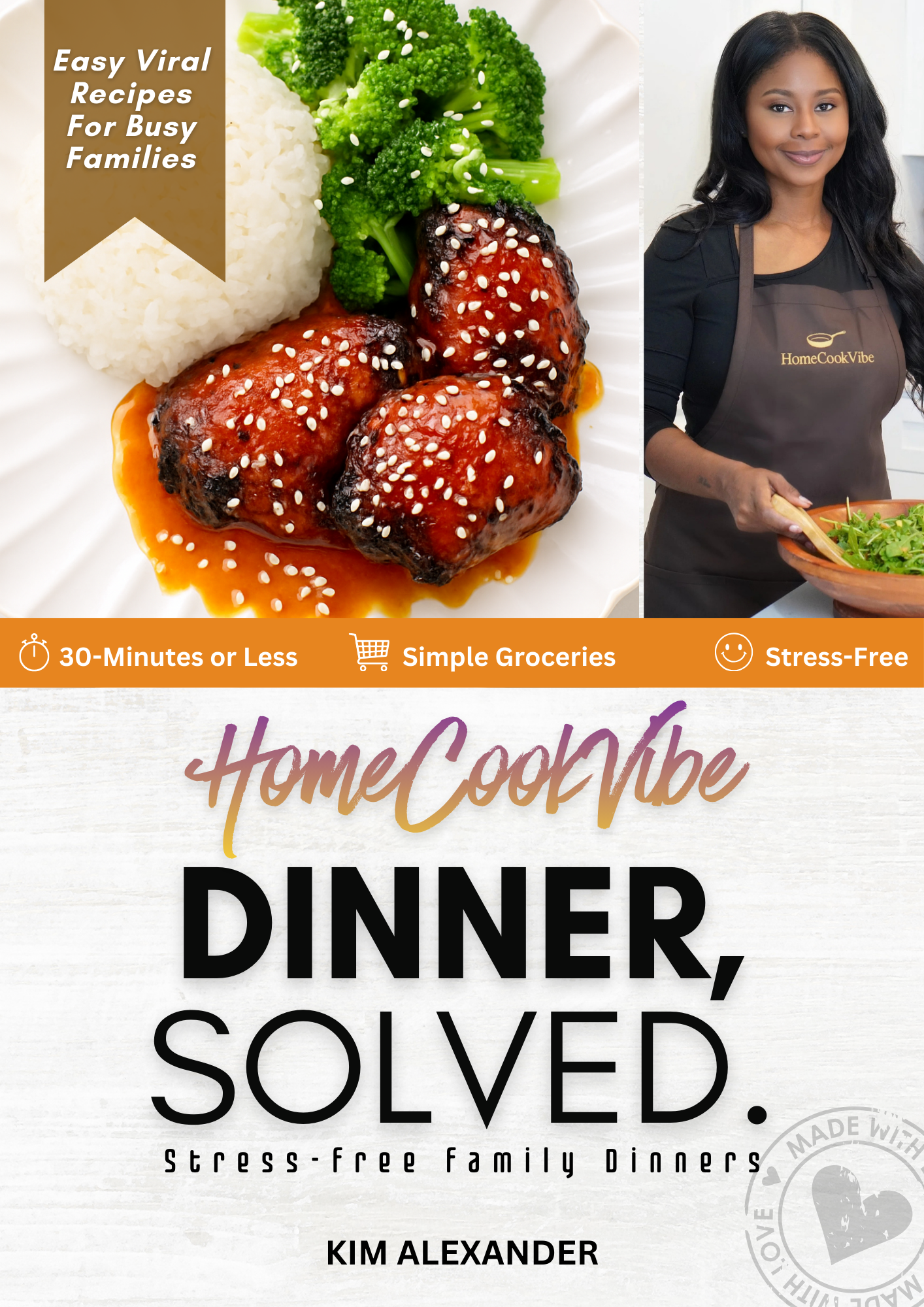HomeCookVibe Dinner Solved Meal Plan System