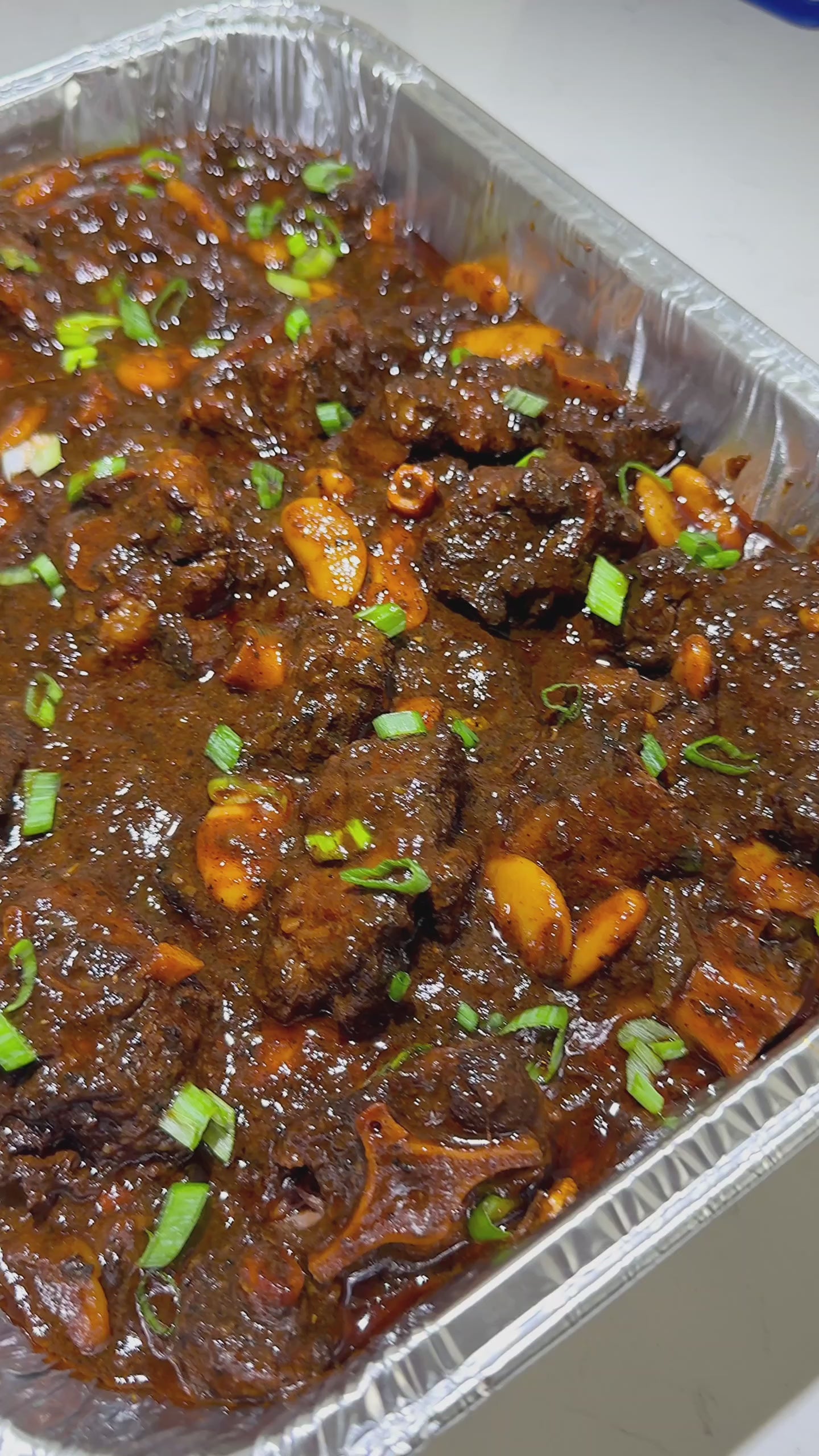 Authentic Jamaican Oxtail Pan