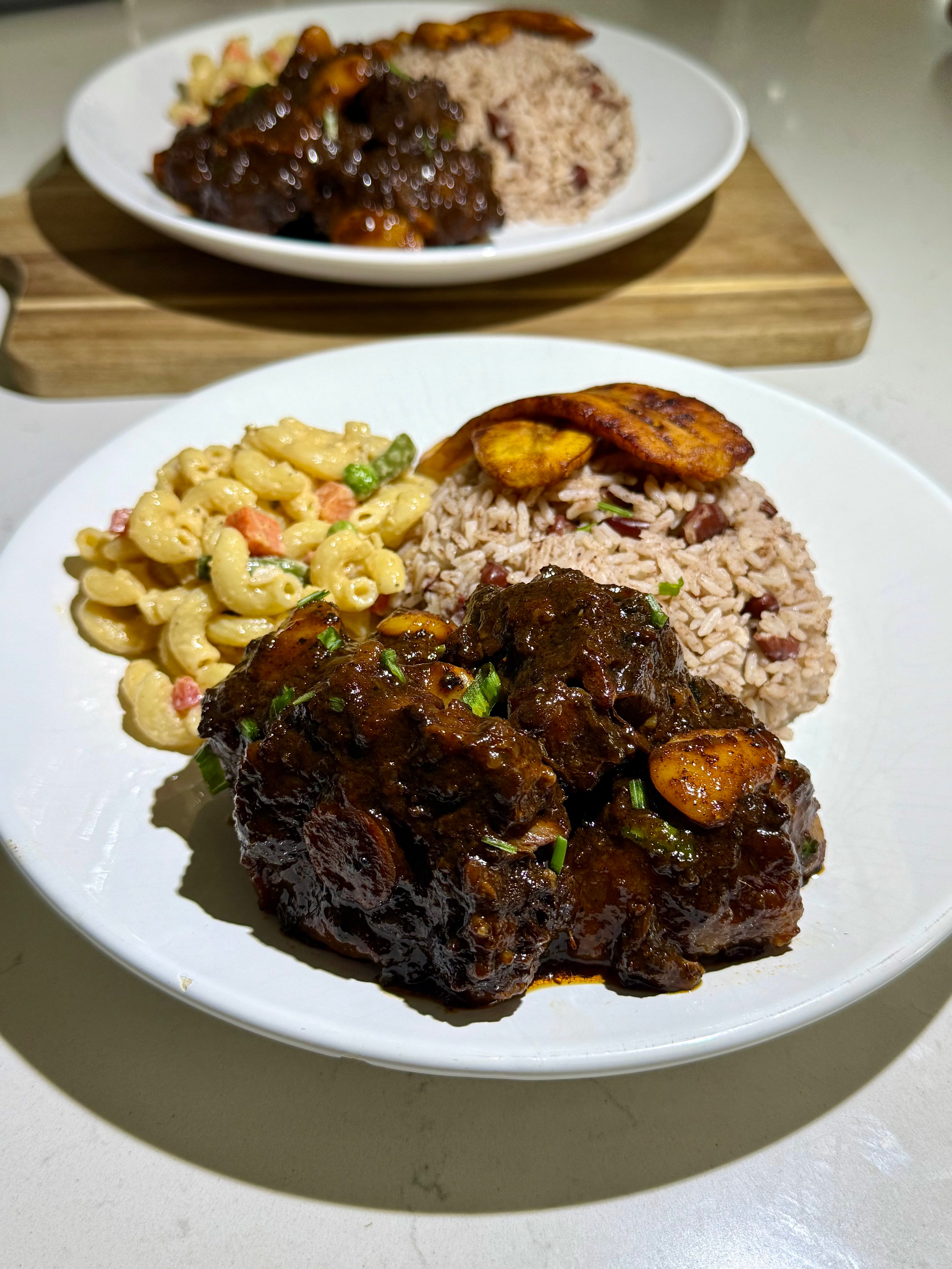 Authentic Jamaican Oxtail Pan