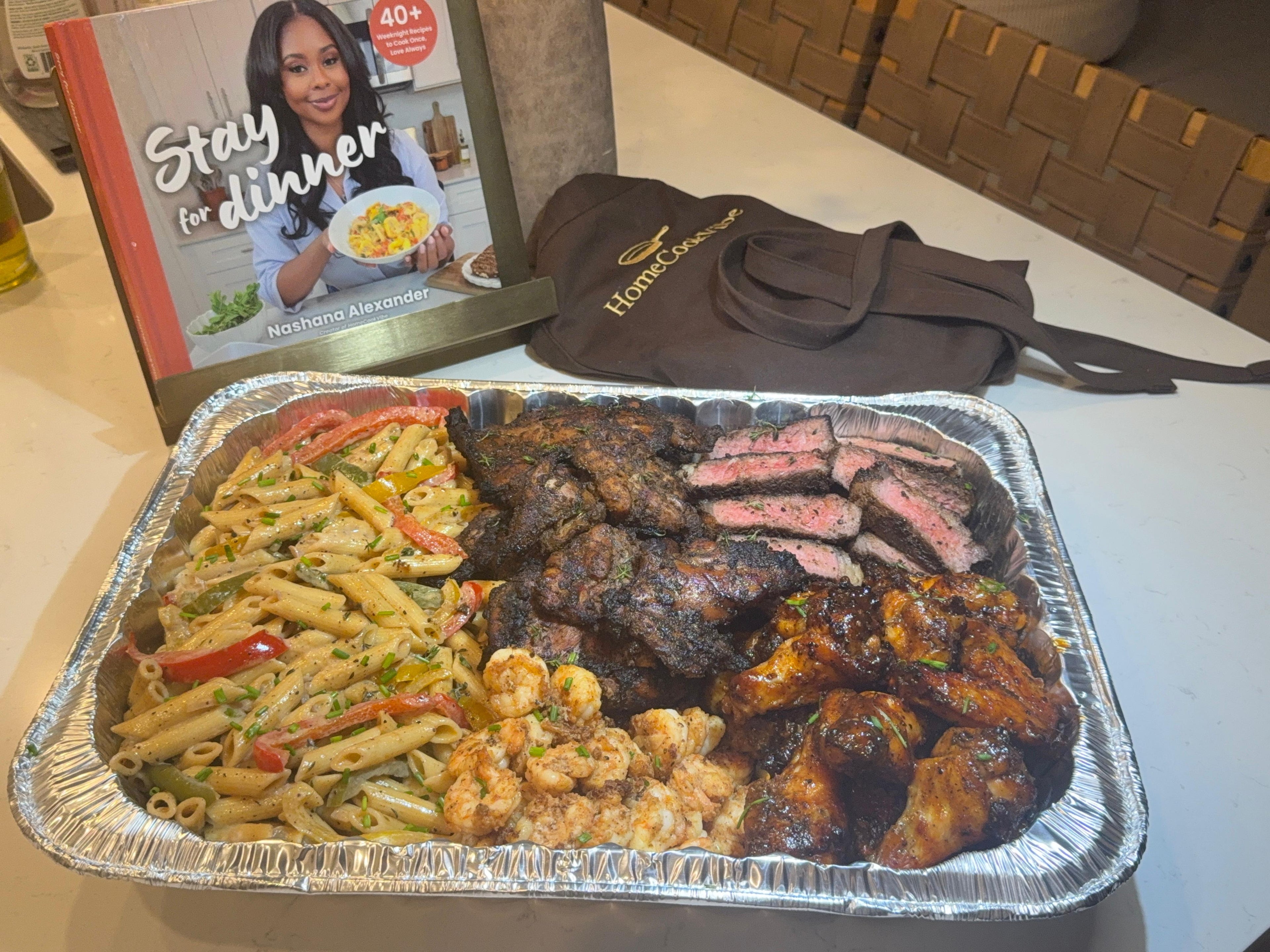 The HomeCookVibe Signature Catering Pan | Central Florida, Local Pickup Only