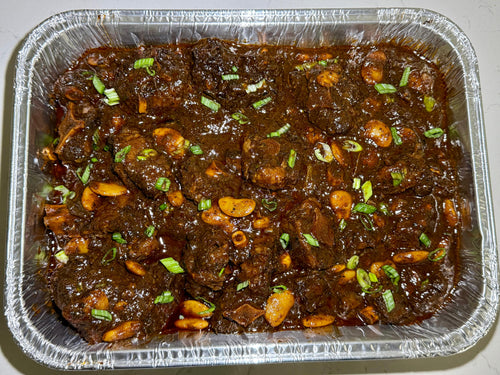 Authentic Jamaican Oxtail Pan