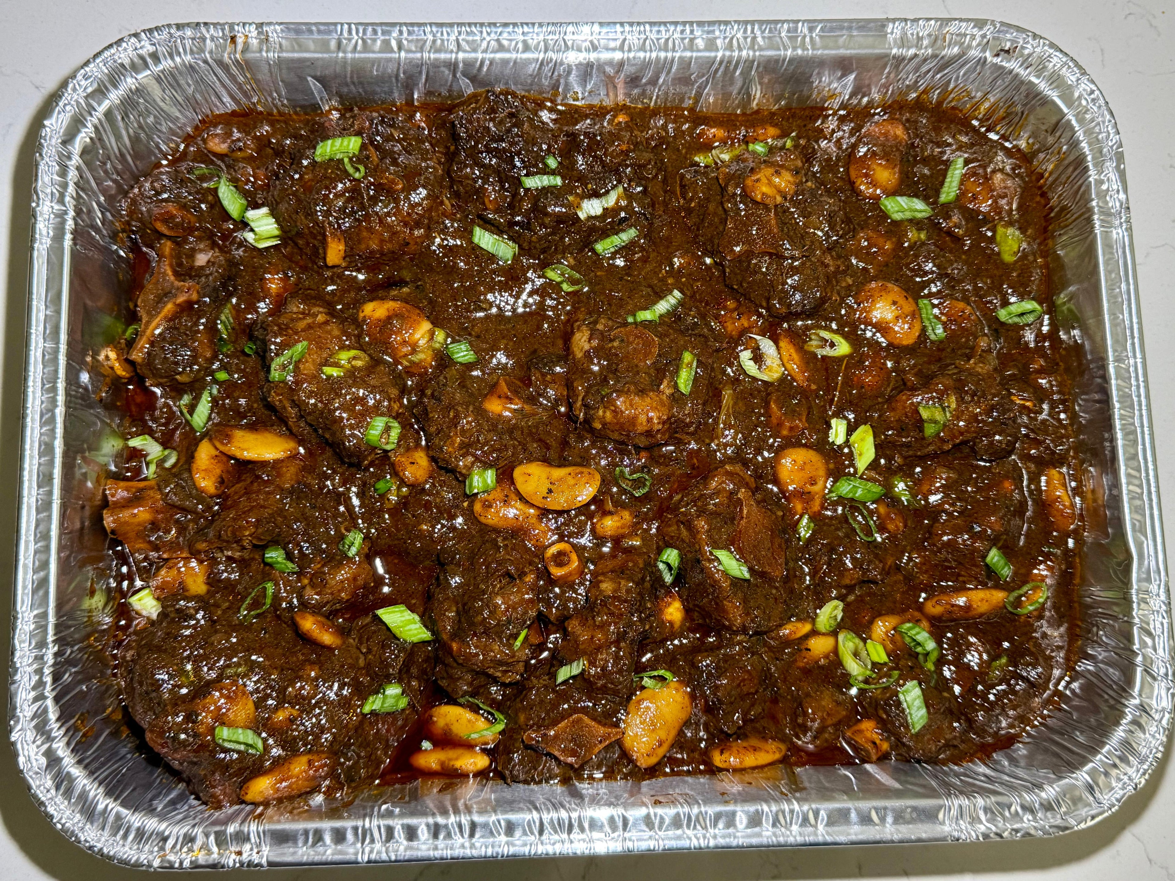 Jamaican Oxtail Pan